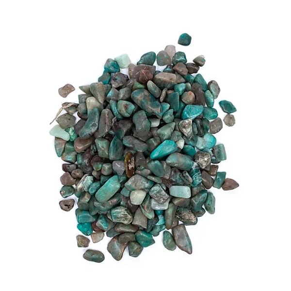 Amazonit Trommelsteine A/B-Qualität -- ±800 g; ±0,5-2,5 cm