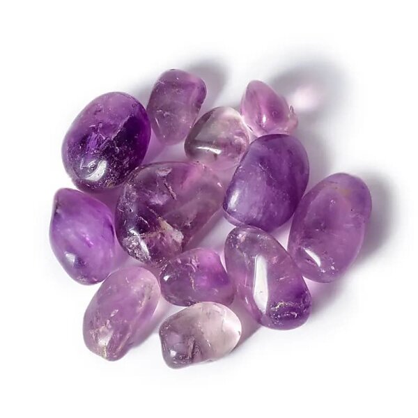 Amethyst Trommelsteine A- Qualität -- ±3-8 cm; ±500 g