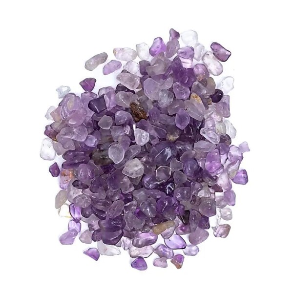 Amethyst Trommelsteine A/B-Qualität -- ±800 g; ±0.5-2.5 cm