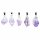 Anhh&auml;nger Amethyst roh -- &plusmn;2cm