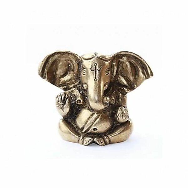 Appu Ganesh Messing Miniatur -- 100 g; 4.5 cm