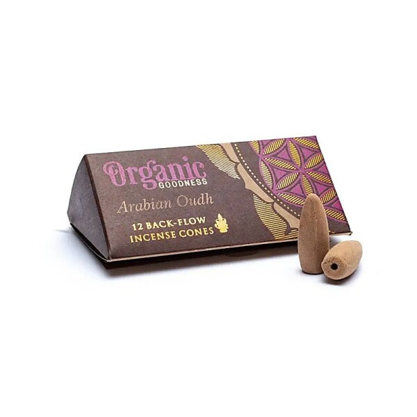 Arabisches Oudh natürliche Rückfluss Räucherkegel -- 24g
