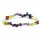 Armband 7 Chakrasteinen elastisch -- 0.5 cm