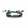 Armband Achat doppelreihig verstellbar -- 0.6 cm