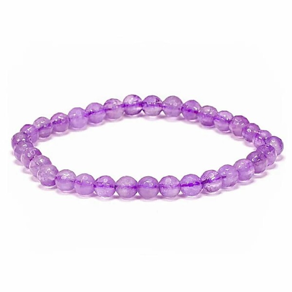 Armband Amethyst facettiert -- ±0.6cm