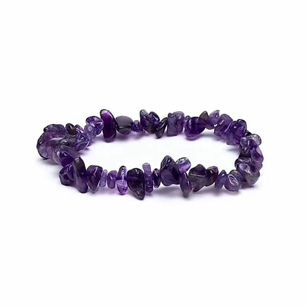 Armband Amethyst Splitter elastisch -- ±0.7cm