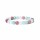 Armband Aquamarin/Rosenquarz/Amazonit/Thulit AA Qualit&auml;t elastisch -- 0,8 cm