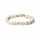 Armband aus Knochen 21 Perlen in Sch&auml;delform -- &plusmn;1cm