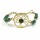Armband Baum des Lebens mit gr&uuml;nem Aventurin -- &plusmn;6.5cm