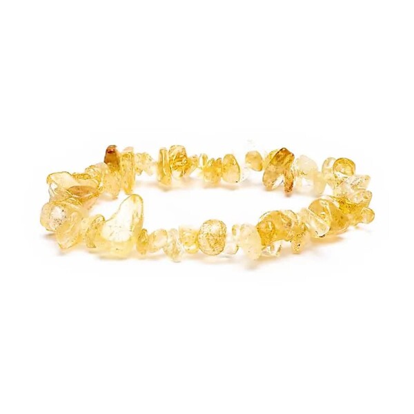 Armband Citrinchips elastisch -- ±0.7cm
