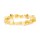 Armband Citrinchips elastisch -- &plusmn;0.7cm