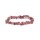 Armband Erdbeerquarz Splitter elastisch -- &plusmn;0.7 cm