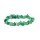 Armband gr&uuml;ner Aventurin Splitter elastisch -- &plusmn;0.7 cm