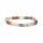 Armband mehrfarbig Mondstein Facette AA Qualit&auml;t elastisch -- 0,6 cm