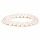 Armband mit wei&szlig;en Potato-S&uuml;sswasserperlen -- &plusmn;0.8cm