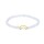 Armband Mondstein elastisch mit Mondanh&auml;nger -- 4mm