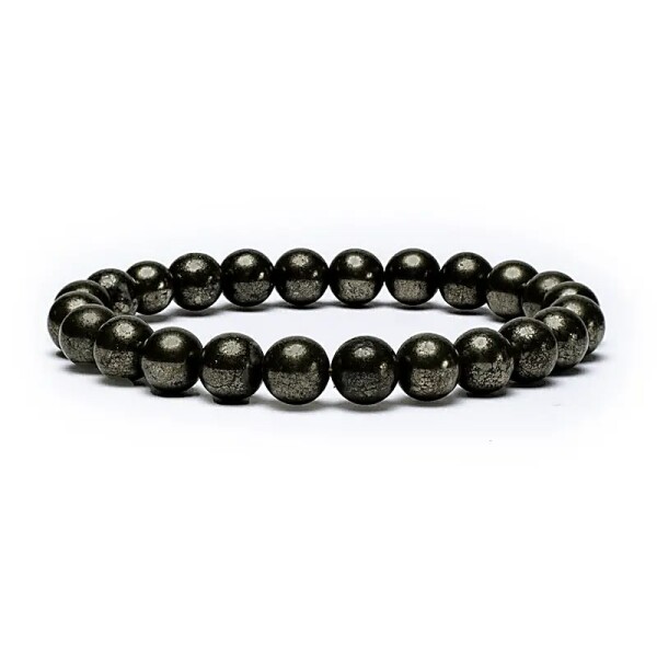 Armband Pyrit elastisch -- 0.8cm;9cm