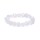 Armband Rosenquarz elastisch Herzen -- 10mm