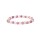 Armband Rosenquarz/Thulit AA Qualit&auml;t elastisch -- 0,6 cm