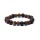 Armband Rudraksha/Tigerauge/Lavastein -- 10mm
