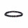 Armband schwarzer Onyx/ rotes Tigerauge AA Qualit&auml;t elastisch -- 0,6 cm