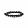 Armband schwarzer Onyx/ rotes Tigerauge AA Qualit&auml;t elastisch -- 0,8 cm