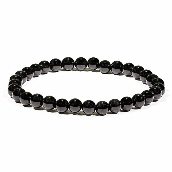Armband schwarzer Turmalin -- 0.5 cm