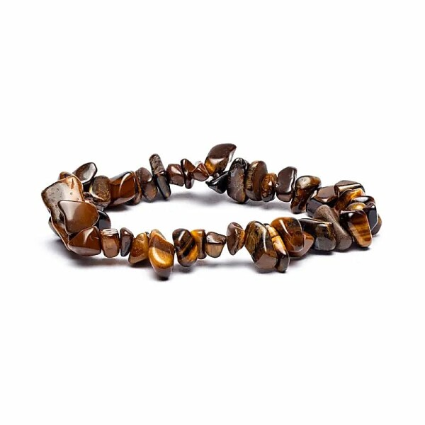 Armband Tigeraugechips elastisch -- ±0.7cm