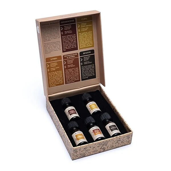 Aromafume Ätherisches Öl aus Harz 5er Set -- 5x 10ml