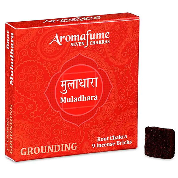 Aromafume Chakra-Weihrauchblöcke 1. Chakra -- 40 g