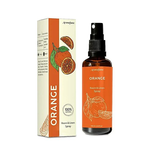 Aromafume Raum- und Wäschespray Orange -- 100ml