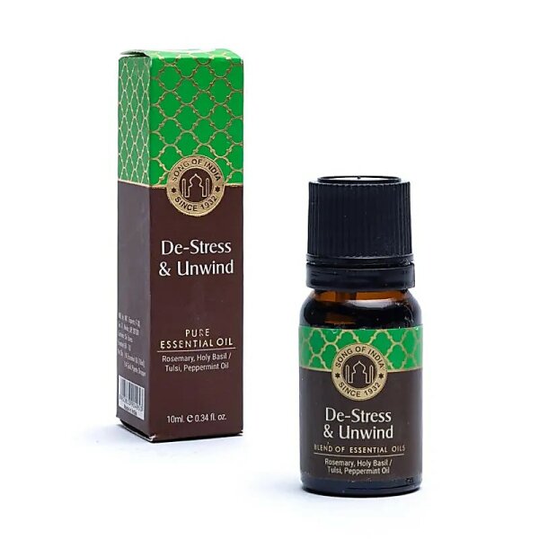Ätherische Ölmischung De-Stress & Unwind Song of India – 10 ml