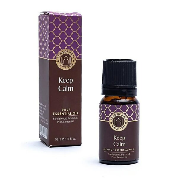 Ätherische Ölmischung Keep calm Song of India – 10 ml