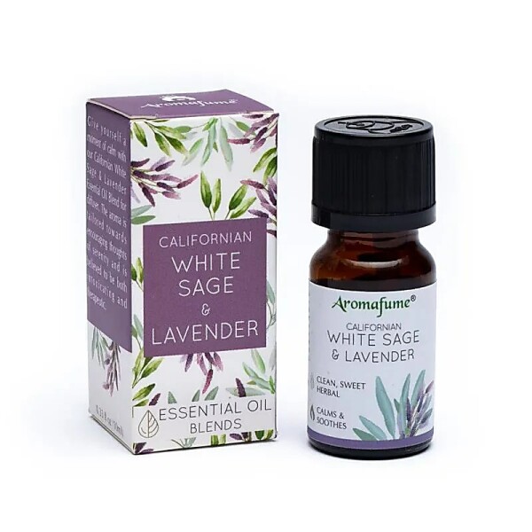 Ätherische Ölmischung weißer Salbei & Lavendel -- 10ml