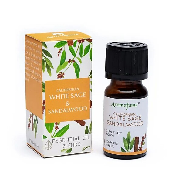 Ätherische Ölmischung weißer Salbei & Sandelholz -- 10ml