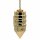 Atlantis Pendel aus Messing vergoldet -- 46 g; 4 cm