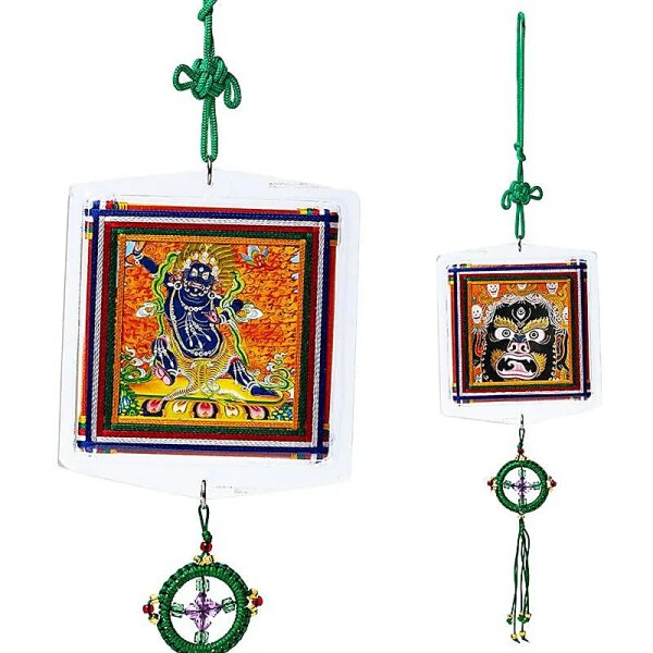 Auto- oder Fenster-Anhänger Vajrapani -- 40x9,5cm