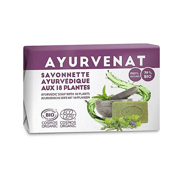 Ayurvenat Seife 18 ayurvedische Kräuter BIO -- 100 g