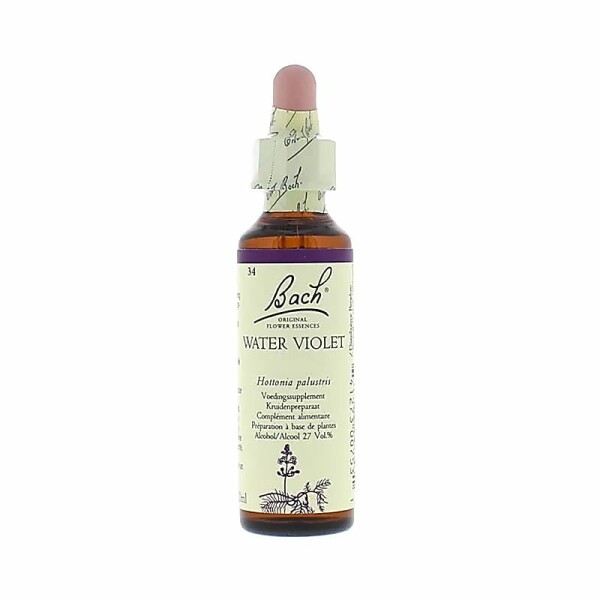 Bach Flower Remedie Water Violet -- 20 ml