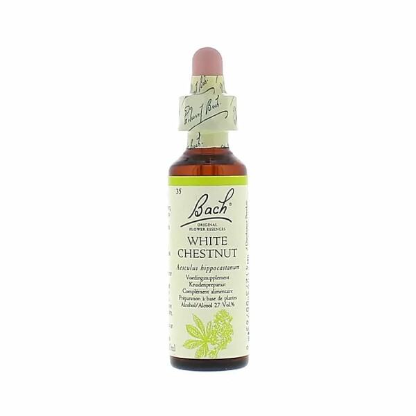 Bach Flower Remedie White Chestnut -- 20 ml
