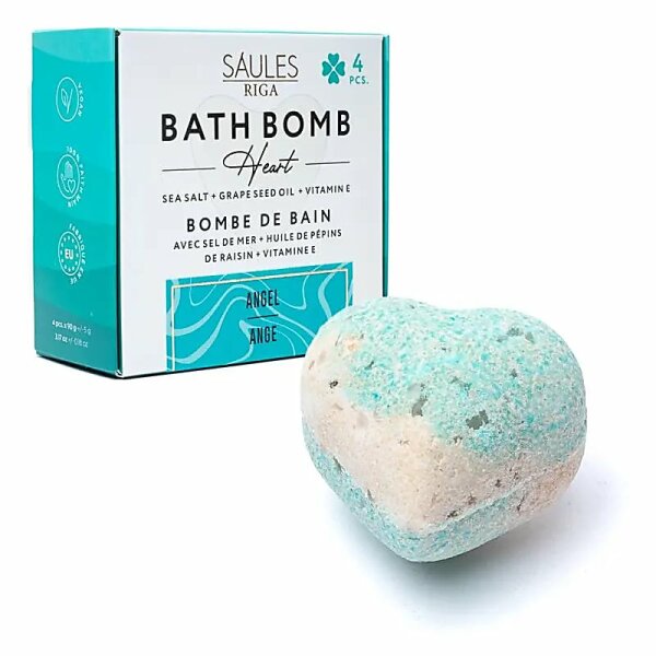 Badekugel Herz Angel -- 90g