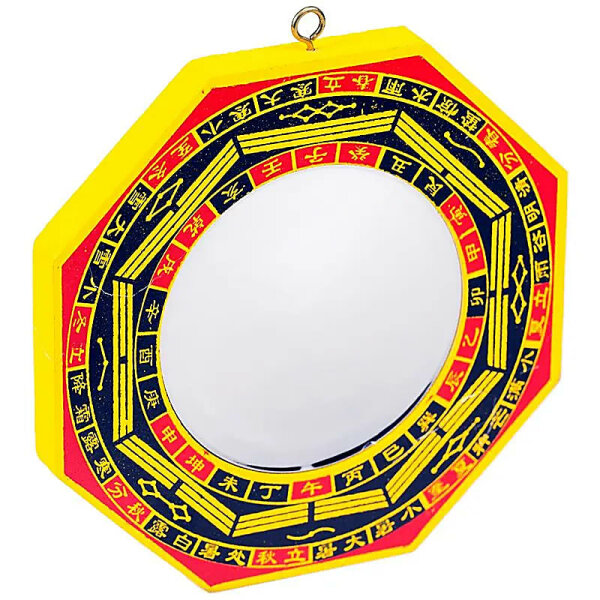 Bagua Spiegel - konkav -- 13x13 cm