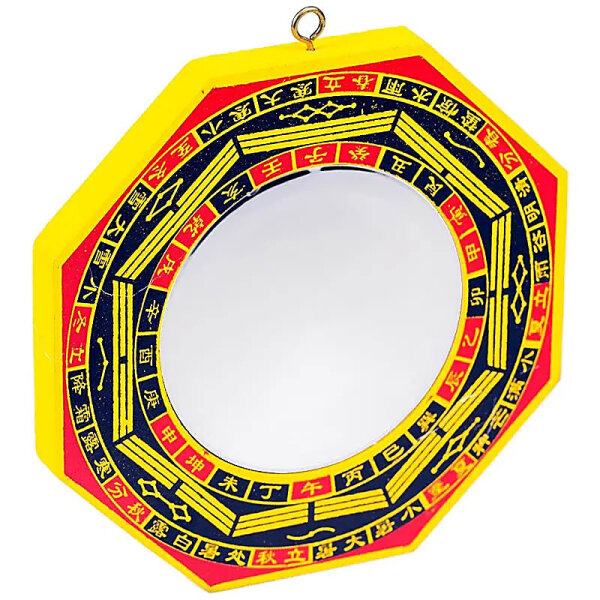 Bagua Spiegel konvex -- 13x13 cm