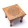 Beistelltisch aus Holz Blume des Lebens -- 30x30x23cm; 2250g