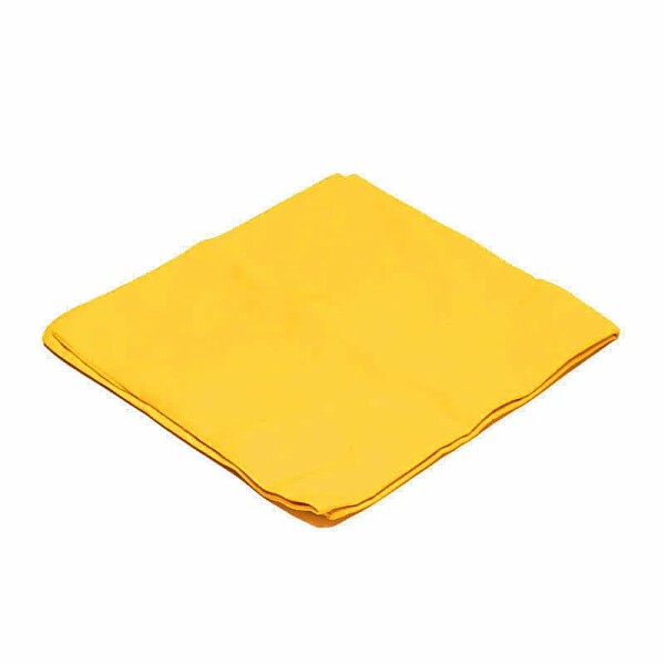 Bezug für Meditationsmatte Chakra 3 gelb Baumw. BIO (GOTS) -- 65x65x5 cm; 239 g
