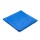 Bezug f&uuml;r Meditationsmatte Chakra 5 blau Baumw. BIO (GOTS) -- 65x65x5 cm; 239 g