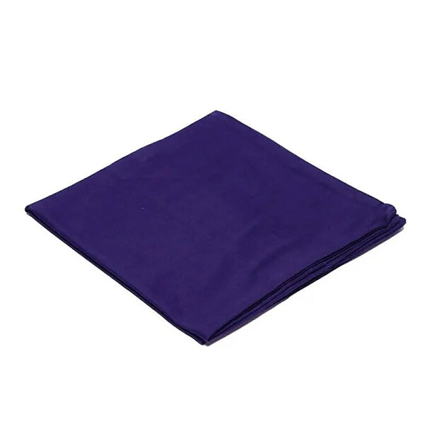 Bezug für Meditationsmatte Chakra 6 indigo Baumw. BIO (GOTS) -- 65x65x5 cm; 239 g