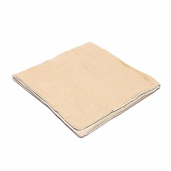 Bezug für Meditationsmatte Hanf natur -- 65x65x5 cm