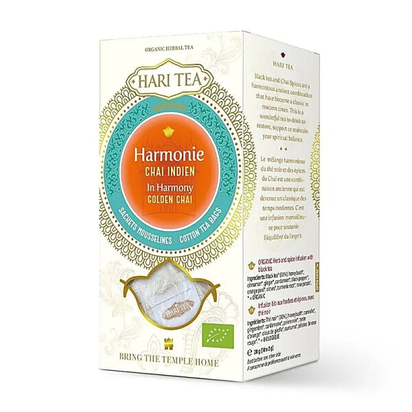 BIO Hari Tea In Harmony Goldener Chai -- 20 g