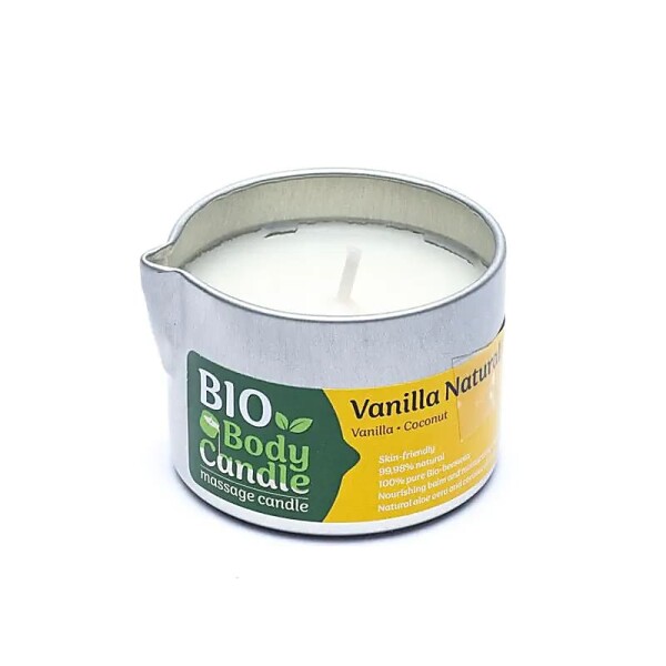 BIO Massagekerze Vanille -- 50ml